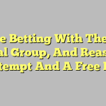 Online Betting With The Gala Coral Group, And Reasons Attempt And A Free Bet